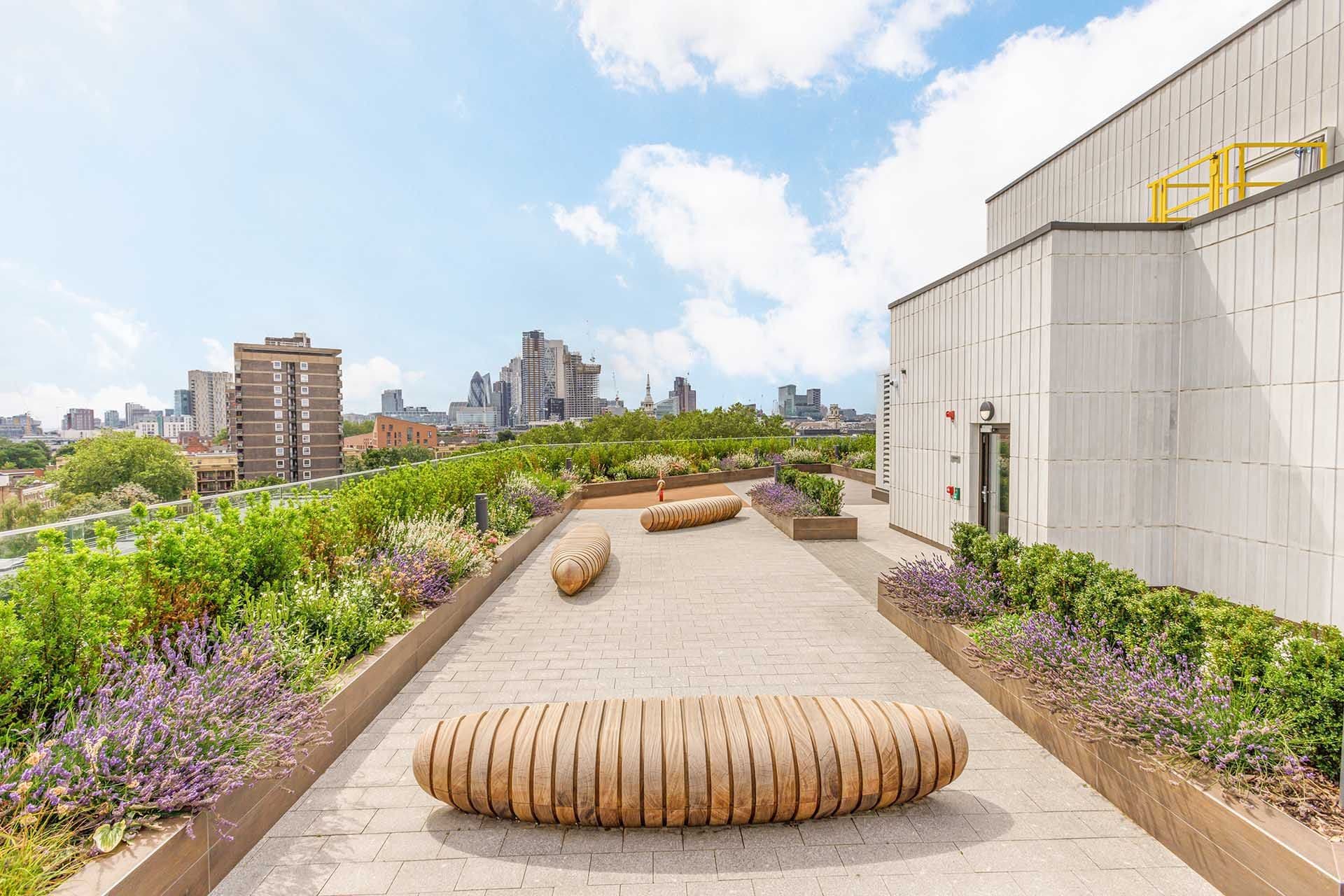 Rooftop in Vonder Shoreditch. 