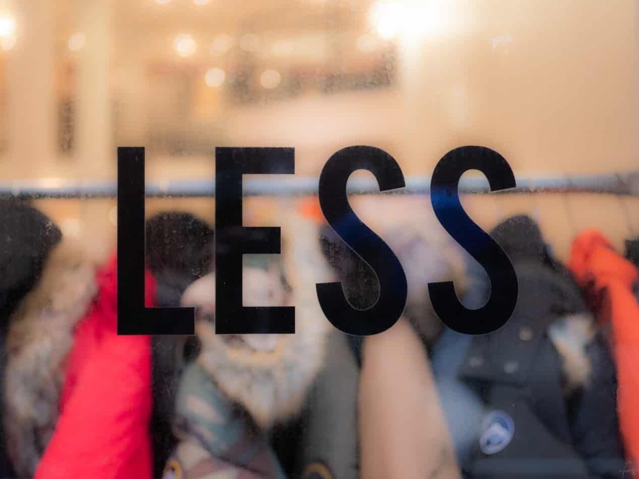 Do you really need that item? Image by the Blowup.